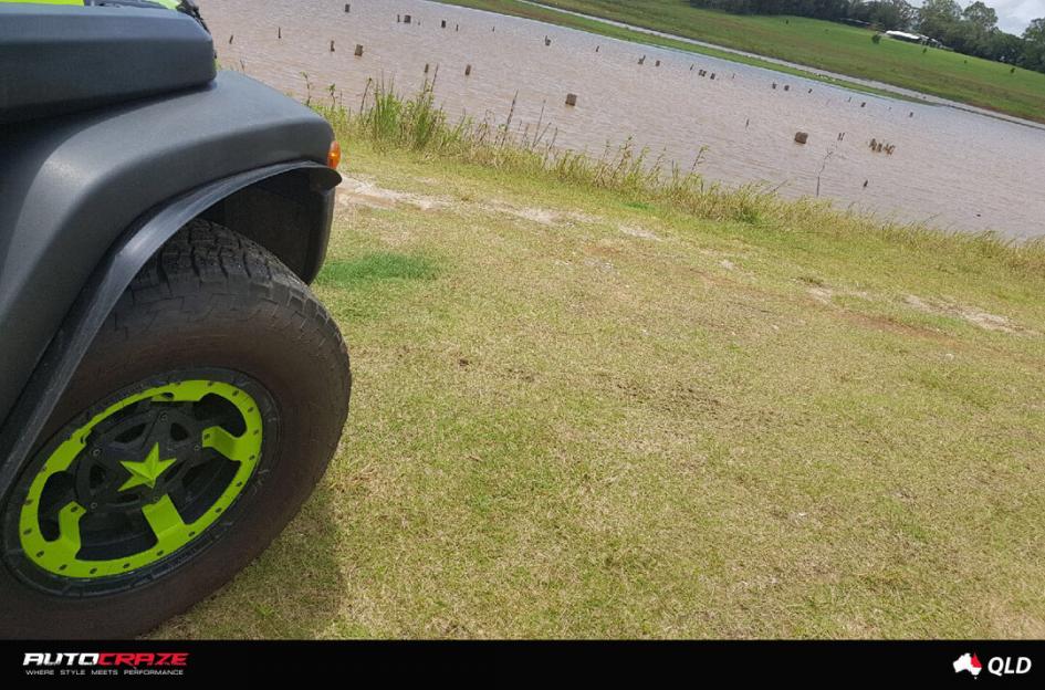 JEEP WRANGLER ROCKSTAR XD 3 MATTE BLACK